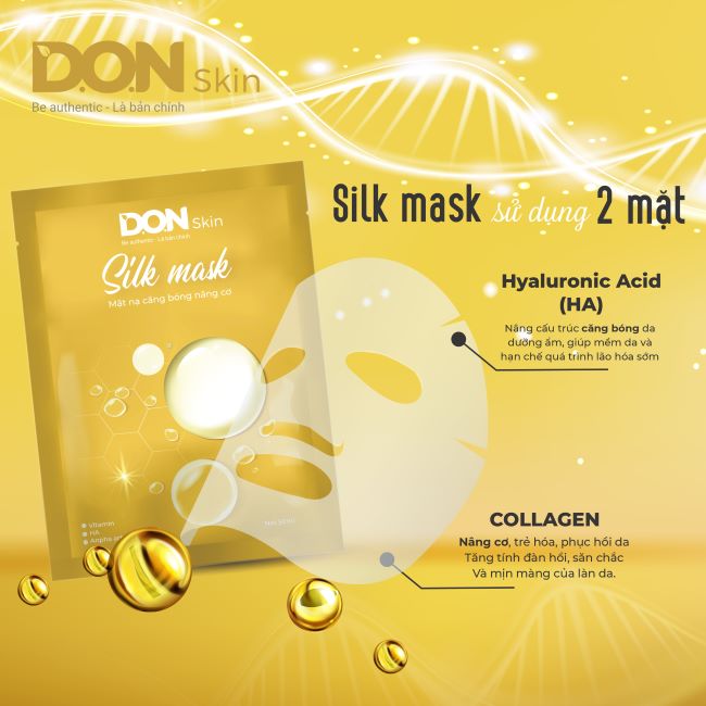 Mặt nạ Căng Bóng Nâng Cơ Silk Mask Donskin