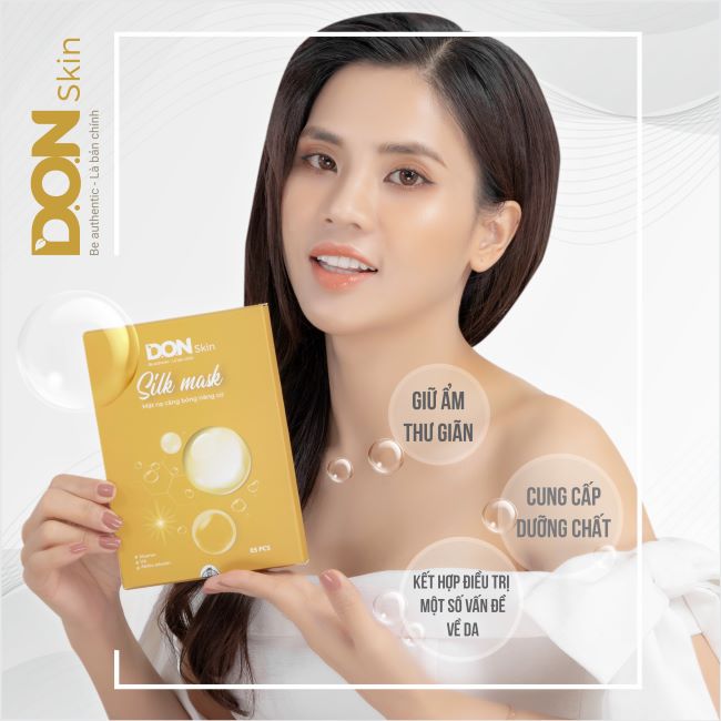 Mặt nạ Căng Bóng Nâng Cơ Silk Mask Donskin